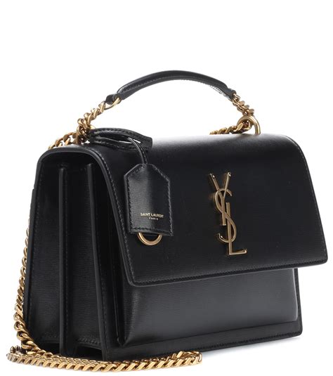 Saint Laurent Medium Sunset Leather Shoulder Bag .